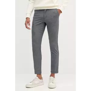 BOSS pantaloni bărbați, culoare bleumarin, simplu 50546875 imagine