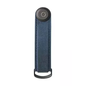 Orbitkey husă cheie Waxed Canvas 8, 5 cm culoare albastră imagine