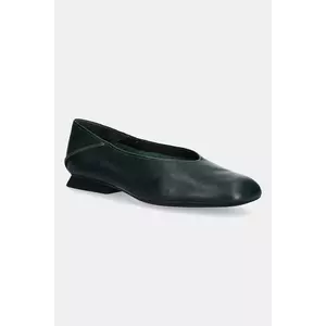 Camper balerini de piele Casi Myra culoarea verde, K201253-042 imagine