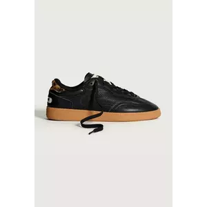 Hoff sneakers din piele ALLEY BLACK WOMAN culoarea negru, 22562002 imagine