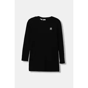 adidas Originals rochie fete culoarea negru, mini, drept, JX2849 imagine