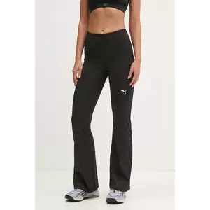 Puma leggins de antrenament Essentials culoarea negru, neted, 525902 imagine