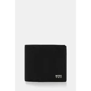 BOSS portofel bărbați, culoarea negru, 50536093 imagine