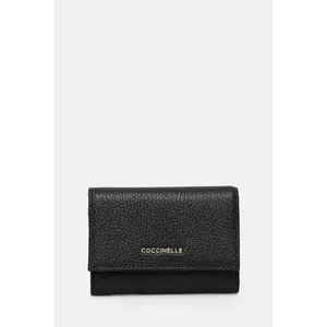 Coccinelle portofel de piele femei, culoarea negru, E2 MW5 11 F0 01 imagine