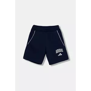 adidas pantaloni scurți copii culoarea bleumarin, cu imprimeu, talie reglabila, JX6593 imagine