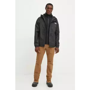 The North Face jacheta de exterior Quest Triclimate culoarea negru, NF0A3YFH4H01 imagine