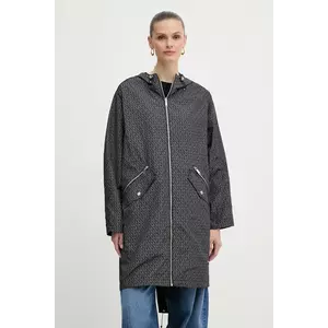 MICHAEL Michael Kors geacă culoarea gri, de tranziție, oversize, MT520INJN3 imagine