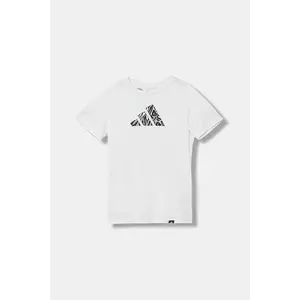 adidas tricou copii culoarea alb, JV5195 imagine