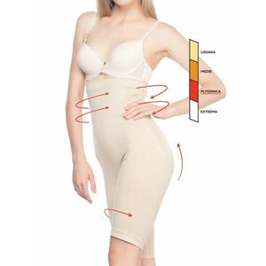 Chiloti boxeri modelatori lungi pe picior cu talie inalta si silicon Shapewear 2006 imagine