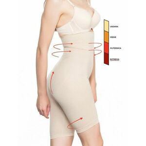 Chiloti modelare extrema cu talie inalta dublu intarita si silicon Shapewear 2074 imagine