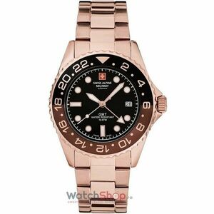 Ceas Swiss Alpine Military BY GROVANA 7052.1164 GMT Diver imagine
