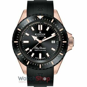 Ceas Edox Skydiver Neptunian 80120-37RNNCA-NIR imagine