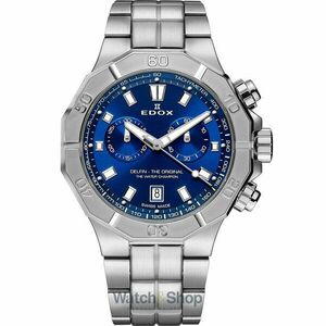 Ceas Edox Delfin 10113-3M-BUIN Cronograf imagine