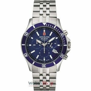 Ceas Swiss Alpine Military BY GROVANA 7022.9135 Cronograf imagine