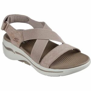 Sandale femei Skechers Go Walk Arch Fit San 140257-TPE, 39, Maro imagine