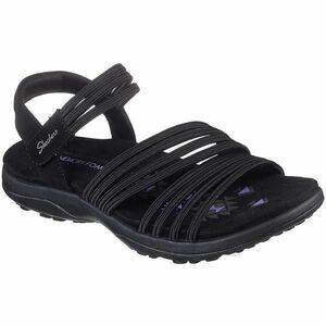 Sandale femei Skechers Reggae Slim - Coffee 163573-BBK, 40, Negru imagine