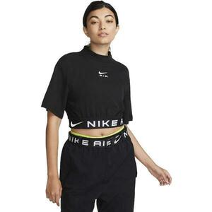 Tricou femei Nike Nsw Air Short Sleeve Crop Top FB8246 010, L, Negru imagine