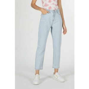 Blugi mom fit cu talie inalta imagine