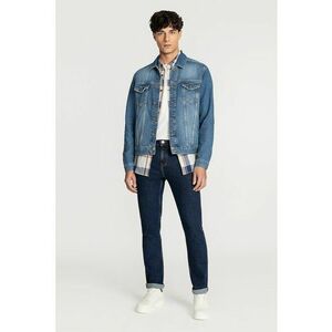 Jacheta regular fit de denim imagine