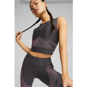 Top crop elastic pentru fitness Eversculpt dryCELL imagine