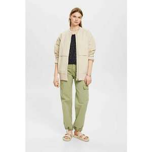 Top din amestec de in cu model floral imagine