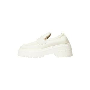 Pantofi loafer cu toc masiv imagine