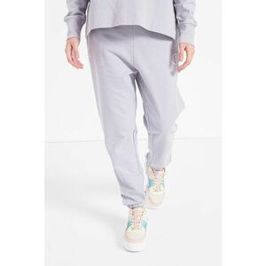 Pantaloni sport din bumbac organic cu broderie logo imagine