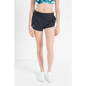 Pantaloni scurti elastici cu detaliu cu logo reflectorizant pentru fitness Speedpocket imagine