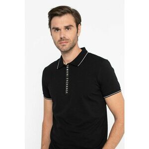 Tricou polo cu fenta cu fermoar imagine