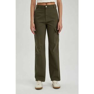 Pantaloni cargo cu talie medie imagine
