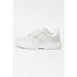 Pantofi sport flatform din piele ecologica cu detaliu logo Rse V2 imagine