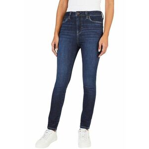 Blugi skinny cu aspect decolorat Dion imagine