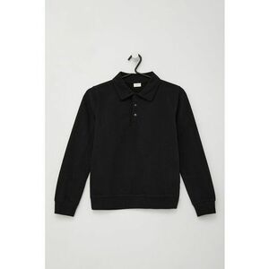 Bluza sport din amestec de bumbac cu guler polo imagine
