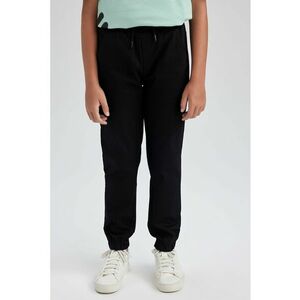Pantaloni sport din amestec de bumbac cu snur imagine
