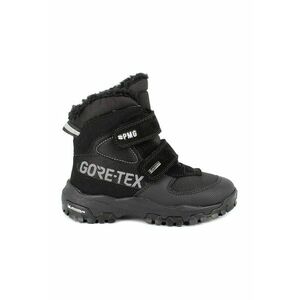 Ghete din piele intoarsa si material textil cu inchidere velcro imagine