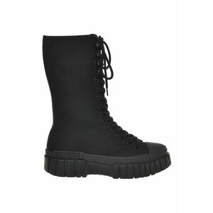 Cizme mid-calf cu sireturi imagine