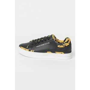 Pantofi sport din piele cu insertii din material textil imagine