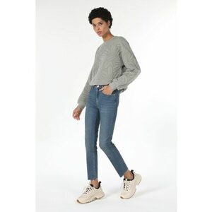 Blugi drepti slim fit 703 Carla imagine