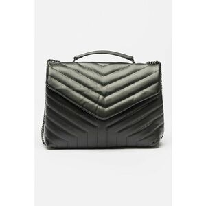 Geanta crossbody matlasata cu bareta din lant imagine