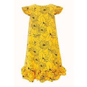 Rochie evazata cu imprimeu floral imagine