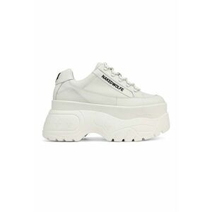 Pantofi sport flatform de piele Sprinter imagine
