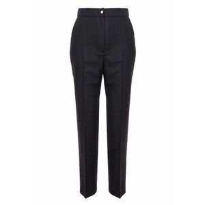 Pantaloni de lana cu talie inalta imagine