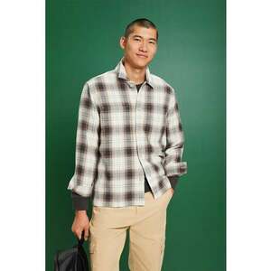 Camasa regular fit cu model in carouri imagine