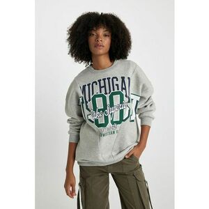 Bluza de trening lejera cu imprimeu text imagine
