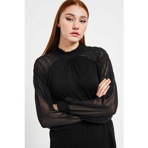 Bluza cu maneci transparente imagine