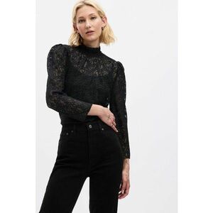Bluza din plasa cu broderie imagine