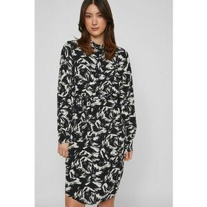 Rochie din viscoza cu imprimeu abstract imagine