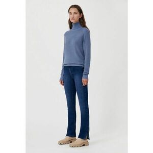 Blugi slim fit cu aspect decolorat imagine