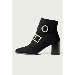 Botine din piele intoarsa Daphne imagine