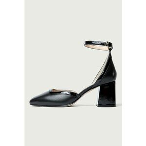 Pantofi din piele cu bareta pe glezna Margot imagine